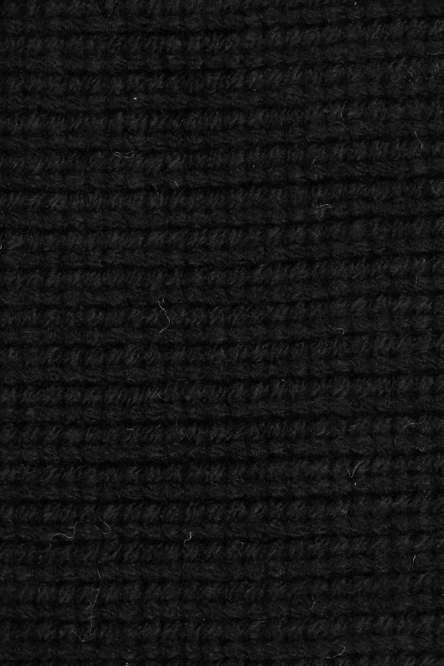 Maison Margiela N°54 Heavyweight Ribbed Zip-Up Cardigan with Signature Four-Stitches (Grey/Black)