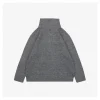 Maison Margiela Wool Blend Half-Zip Sweater