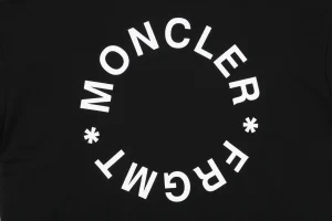 Moncler FRGMT Circular Logo Crewneck Sweatshirt Black Back Print