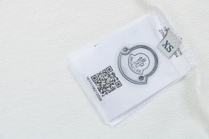 Moncler FRGMT Circular Logo Crewneck Sweatshirt White Wash label