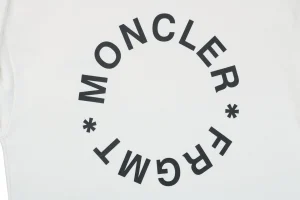 Moncler FRGMT Circular Logo Crewneck Sweatshirt White Back Print