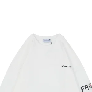Moncler FRGMT Circular Logo Crewneck Sweatshirt White