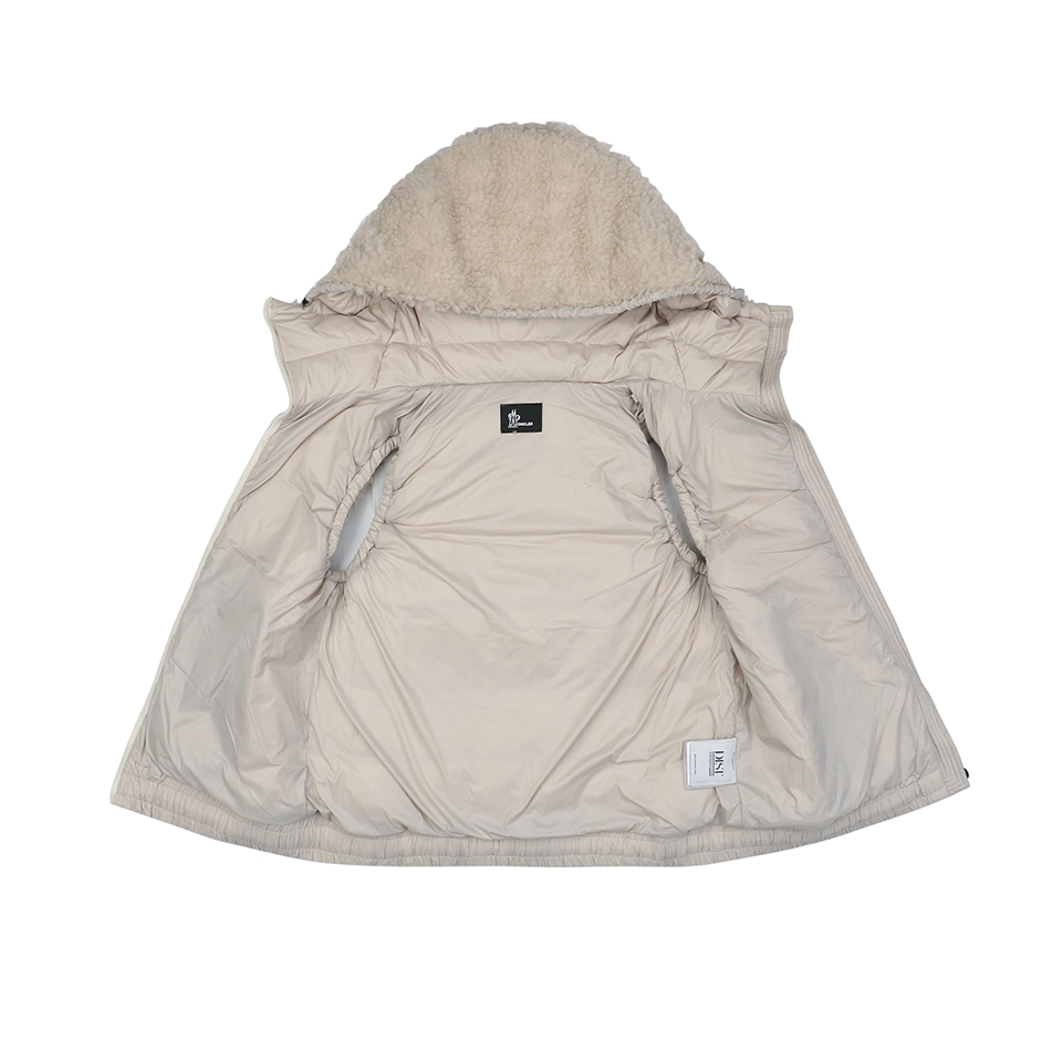 Moncler Grenoble Shearling Hooded Down Gilet MS-112 lining