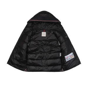 Moncler Webbing Hooded Down Vest – FRGMT by Hiroshi Fujiwara Black Lining