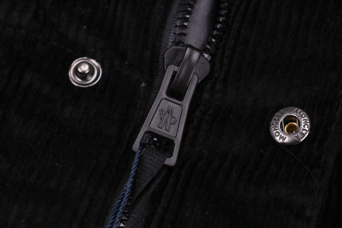 Mxxcler x Fragment Hiroshi Fujiwara Corduroy Down Jacket Zipper Puller