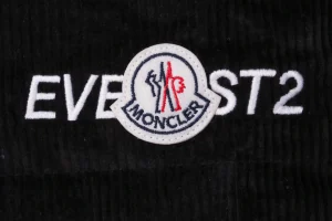 Mxxcler x Fragment Hiroshi Fujiwara Corduroy Down Jacket Brand label