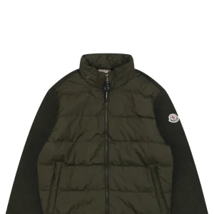 Mxxcler Cardigan Down Knit Jacket Green