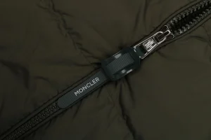 Mxxcler Cardigan Down Knit Jacket Green Zipper puller