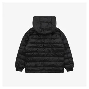Mxxcler Dalles Hooded Down Jacket #MS-855 Black Back view