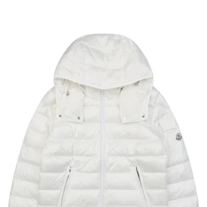 Mxxcler Dalles Hooded Down Jacket #MS-855 White