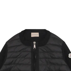 Mxxcler Four-Pocket Hybrid Down Cardigan #MS-L17 Black