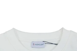 Mxxcler Ghost Patch Crewneck Sweatshirt White Collar