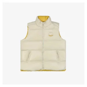 Mxxcler Lipsi Down Vest Beige Front view