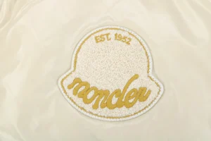 Mxxcler Lipsi Down Vest Beige Brand label