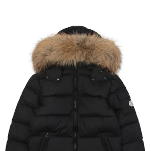 Mxxcler Maya Fur-Trim Hooded Down Jacket #MS-188