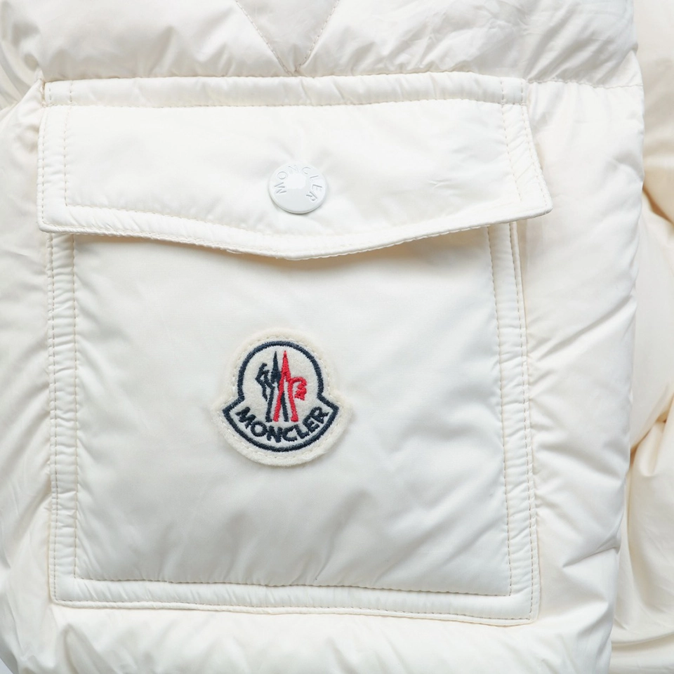 Mxxcler Maya Matte Hooded Down Jacket – Off-White #508