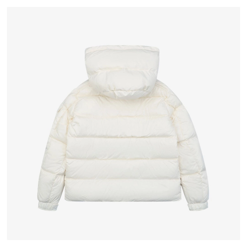 Mxxcler Maya Matte Hooded Down Jacket – Off-White #508