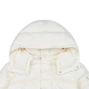 Mxxcler Maya Matte Hooded Down Jacket – Off-White #508