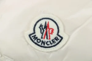 Mxxcler Pario Hooded Down Vest MS-633 White Brand label