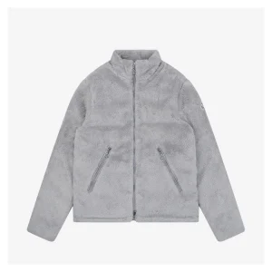 Mxxcler Polignac Teddy Jacket #505 Grey Front view