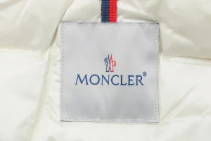 Mxxcler Polignac Teddy Jacket #505 White brand label