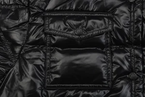 Mxxcler Serfanto Short Puffer Jacket #MS-58 Black Pocket