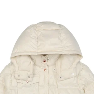 Mxxcler Serfanto Short Puffer Jacket #MS-58 White
