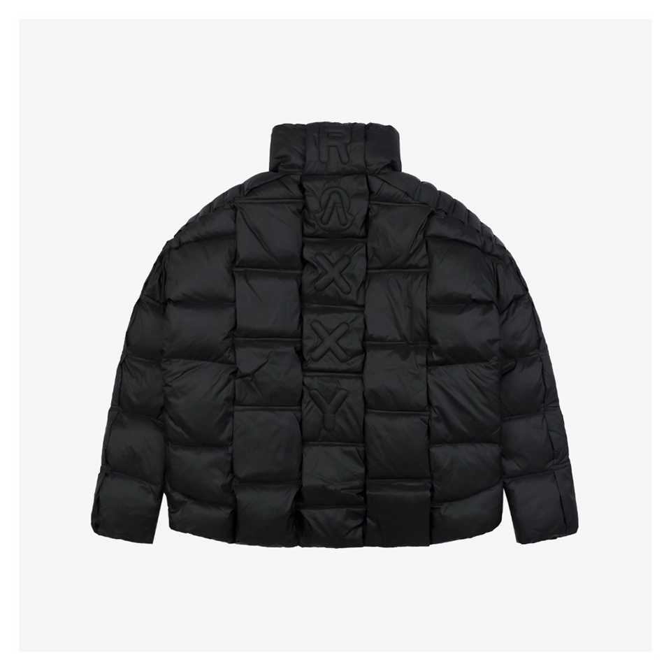 Mxxcler x Fragment 3D Quilted Down Jacket Back view
