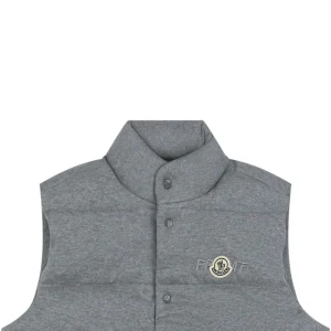 Mxxcler x Fragment Hiroshi Fujiwara Knit Down Vest #2528 Grey