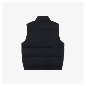 Mxxcler x Fragment Hiroshi Fujiwara Knit Down Vest #2528 Black Back view