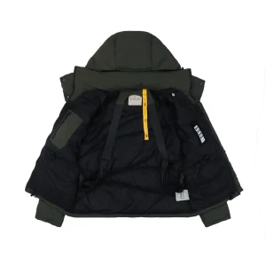 Mxxcler x Pharrell Williams Oversized Logo Puffer Jacket Lining