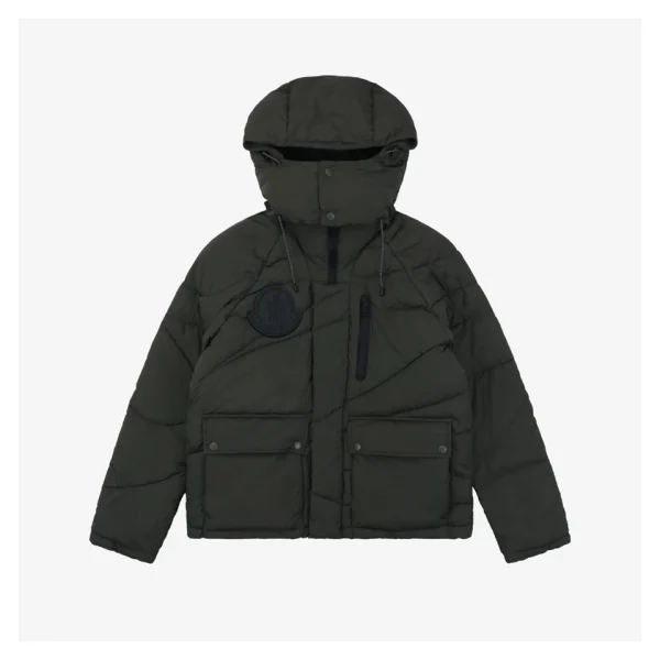 Mxxcler x Pharrell Williams Oversized Logo Puffer Jacket