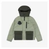 Mxxcler x Pharrell Williams Patchwork Utility Hooded Down Jacket