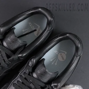 Top view of NOCTA x Air Force 1 “Certified Lover Boy” showing blue insoles with NOCTA branding.