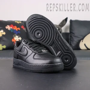 NOCTA x Nike Air Force 1 “Certified Lover Boy” outsole view showing classic circular traction pattern.