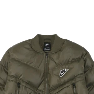Nike Silicone Swoosh Puffer Jacket Green