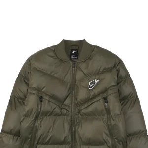 Nike Silicone Swoosh Puffer Jacket Green