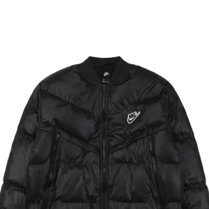 Nike Silicone Swoosh Puffer Jacket Black