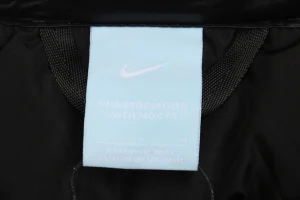 Nike x Drake NOCTA Stand Collar Down Jacket Black Brand label