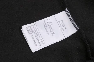 Nike x Stussy Box Logo Embroidered Fleece Hoodie Black Wash label