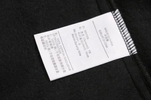 Nike x Stussy Collaborative Box Logo Embroidered Fleece Sweatpants Black Wash label