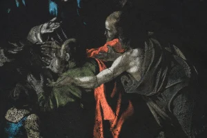 OFF-WHITE Back Virgin Mary Print Hoodie Back Print