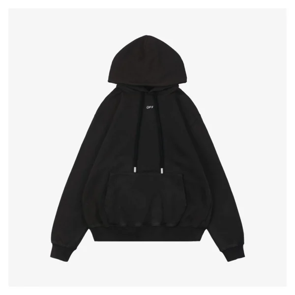 OFF-WHITE Back Virgin Mary Print Hoodie Front view