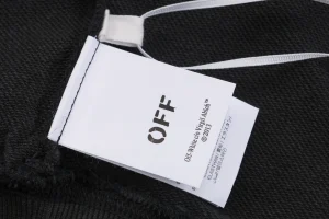OFF-WHITE “Saint Matthew and the Angel” Graphic Hoodie Wash label