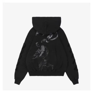 OFF-WHITE “Saint Matthew and the Angel” Graphic Hoodie Back view