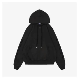 OFF-WHITE “Saint Matthew and the Angel” Graphic Hoodie Front view