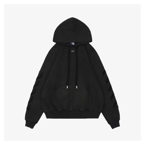 OFF-WHITE “Saint Matthew and the Angel” Graphic Hoodie Front view