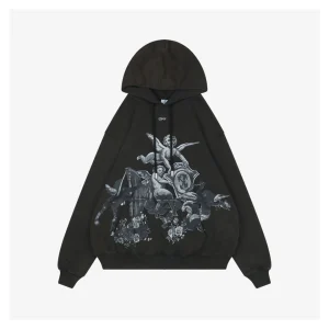Off-White Angel Harp Graphic Hoodie