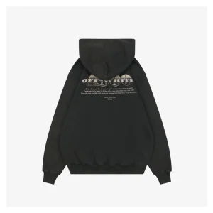 Off-White Caravaggio “The Martyrdom of Saint Matthew” Print Hoodie Back view