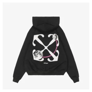Off-White Lunar Anchor Arrows Graphic Hoodie